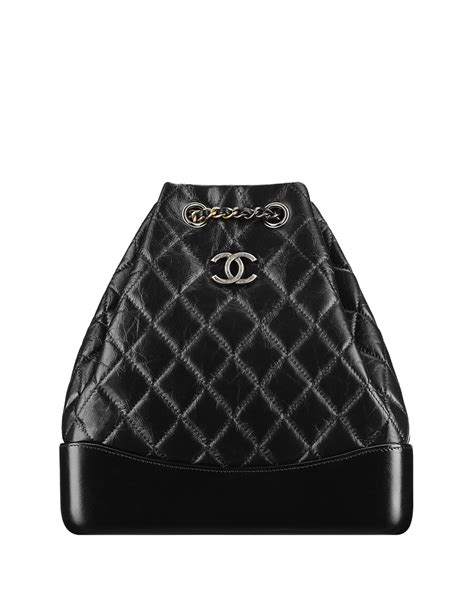 chanel grey backpack|chanel gabrielle backpack price.